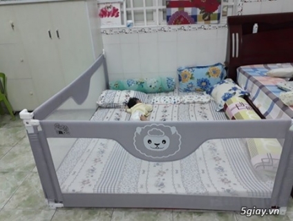 Thanh chắn giường Umoo 1m6 1m8 2m tại Biên Hòa - Đồng Nai