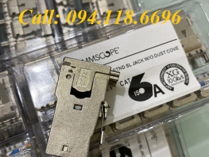 Ổ cắm mạng Commscope AMP XG Cat6A Modular Jack 1711342-2/ 2153001 - 10