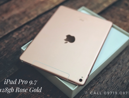 iPad Pro 9.7 128Gb ROSE GOLD (wifi+4G) Máy fullbox zin đẹp như mới ..