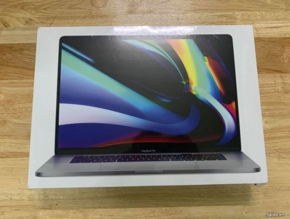 Macbook pro 16 inch touch bar 2019 MVVJ2 16G SSD 512G new seal chưa ac